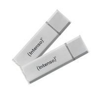 Intenso Ultra Line 2 x 64GB USB-Stick USB Typ-A 3.2 Gen 1 (3.1 Gen 1) Silber