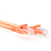 ACT CAT6A UTP 0.5m netwerkkabel Oranje 0,5 m
