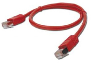Gembird Patch Cord Cat.5e FTP 1m Netzwerkkabel Rot Cat5e F/UTP (FTP)