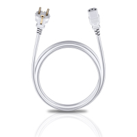OEHLBACH 17045 câble électrique Blanc 5 m Coupleur C13