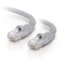 C2G 30m Cat5e 350MHz Snagless Patch Cable Netzwerkkabel Grau U/UTP (UTP)