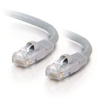 C2G 15 m Cat5E Cable cavo di rete Grigio U/UTP (UTP)