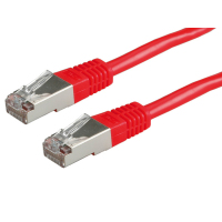 VALUE Câble patch S/FTP (PiMF) confectionné, Cat.6 rouge 1,5 m