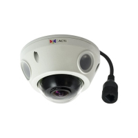 ACTi E925 biztonsági kamera Dóm IP biztonsági kamera Szabadtéri 2592 x 1944 pixelek Asztali/Mennyezeti