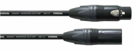Cordial CPM 1.5 FM cable de audio 1,5 m XLR (3-pin) Negro