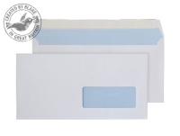 Blake White Window Peel and Seal Wallet DL 110x220mm 100gsm (Pack 500)