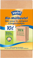 Swirl Bio-Müll-Papierbeutel, 10l