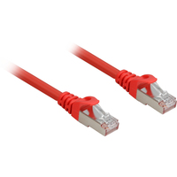 Sharkoon Cat.6a SFTP hálózati kábel Vörös 10 M Cat6a S/FTP (S-STP)