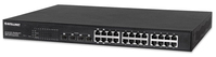 Intellinet 24-Port Gigabit Ethernet PoE+ Web-Managed Switch with 4 SFP Combo Ports, IEEE 802.3at/af Power over Ethernet (PoE+/PoE) Compliant, 430 W, Endspan, 19" Rackmount (Euro...