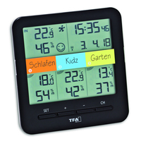 TFA-Dostmann 30.3060.01.IT temperature/humidity sensor Indoor/outdoor Temperature & humidity sensor Freestanding Wireless