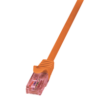 LogiLink 5m Cat.6 U/UTP kabel sieciowy Pomarańczowy Cat6 U/UTP (UTP)