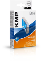KMP B10 tintapatron 1 db Nagy (XL) kapacitású Cián