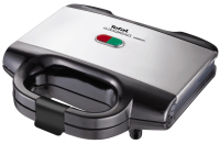 Tefal SM1552 sandwichera 700 W Negro, Acero inoxidable