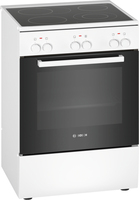 Bosch HKA090220 fornuis Vrijstaand fornuis Electrisch Keramisch Wit