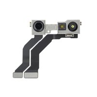 CoreParts MOBX-IP13MINI-23 mobiltelefon alkatrész Elülső kamera modul Fekete, Ezüst