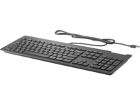 HP 911725-111 keyboard USB Swiss Black