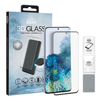 EIGER 3D CF SP Glass Samsung S20+ Clear/Black