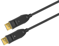 Goobay 64867 câble DisplayPort 20 m Noir