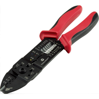 Toolcraft PLC-4131 Crimpwerkzeug Schwarz, Rot