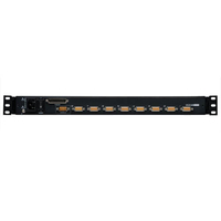 Tripp Lite B020-U08-19-K NetDirector 8-Port 1U Rack-Mount Console KVM Switch with 19-in. LCD + 8 PS2/USB Combo Cables