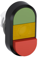 ABB Doppeldrucktaster MPD12-11Y interruttore Nero, Verde, Rosso, Giallo