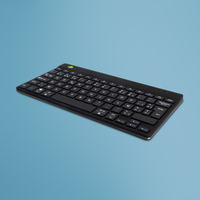 R-Go Tools Compact Break R-Go Tastatur, AZERTY (BE), Bluetooth, schwarz
