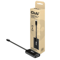 CLUB3D CAC-1186 Videokabel-Adapter 0,15 m Mini DisplayPort HDMI Typ A (Standard) Schwarz
