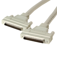 Videk HP DB68M to HP DB68M SCSI Cable 2Mtr- Beige