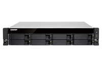 QNAP TS-877XU-RP NAS Rack (2 U) Ethernet/LAN Aluminium, Noir 3600