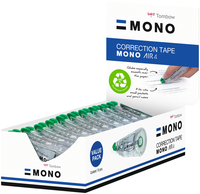Tombow MONO Air4 Korrektur-Band 10 m Grün, Transparent 10 Stück(e)