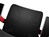 GENESIS Astat 700 PC-gamestoel Zitgedeelte van mesh Zwart, Rood
