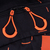 Rivacase Heide maletines para portátil 39,6 cm (15.6") Mochila Negro, Naranja