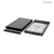 Nedis HDDE25410BK Boîtier de disques de stockage Boîtier HDD Noir 2.5"