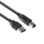 ACT USB 2.0, 0.5m cable USB 0,5 m USB A USB B Negro
