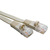 Videk Cat6 Booted UTP RJ45 to RJ45 Patch Cable Beige 10Mtr Flat
