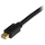 StarTech.com MDP2DVIMM10B video átalakító kábel 3 M mini DisplayPort DVI-D Fekete