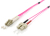 Equip 255533 InfiniBand/fibre optic cable 3 m LC SC OM4 Violet