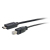C2G 3ft, USB 2.0 Type C, USB B USB cable 0.9144 m USB C Black