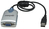 Manhattan Hi-Speed USB 2.0 SVGA Konverter, Unterstützt bis zu 6 zusätzliche Bildschirme, Silber/Blau