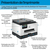 HP OfficeJet Pro Imprimante Tout-en-un 9130b, Couleur, Imprimante pour Petites/moyennes entreprises, Impression, copie, scan, fax, Sans fil; imprimer depuis un téléphone ou une ...