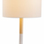 Näve 3184323 Tischleuchte E14 40 W LED Natürlich/Natur, Weiß