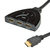 Secomp 14993565 HDMI-Kabel 3x HDMI A socket 1x HDMI A plug Schwarz