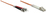 Intellinet 2m LC/ST, 50/125um câble de fibre optique OM2 Orange