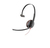 POLY Blackwire 3215 Headset Bedraad Hoofdband Kantoor/callcenter USB Type-A Zwart, Rood