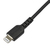 StarTech.com RUSBCLTMM2MB kabel do telefonu Czarny 2 m USB A Lightning