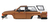 RC4WD 1985 Toyota 4Runner Hard Body RC-Modellbau ersatzteil & zubehör Karrosseriemontageset