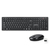 Perixx 11424 toetsenbord Inclusief muis RF Draadloos QWERTY Amerikaans Engels Zwart
