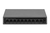 Digitus DN-95357 hálózati kapcsoló Fast Ethernet (10/100) Ethernet-áramellátás (PoE) támogatása Fekete