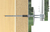 Fischer 512605 ancrage à vis et cheville murale 20 pièce(s) Kit de fiches murales et vis