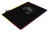 Varr Pro Gaming Mouse Pad with LED Edge Lighting, 250x300x4mm, Black, Optimised for optical and laser Gaming-grade mice, USB-A connection, Boxed